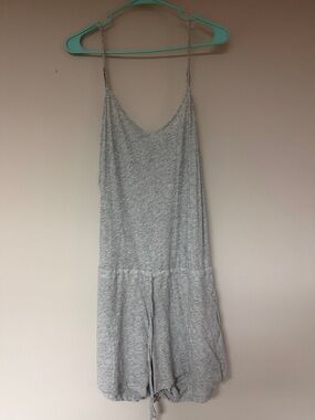 Joe's Jeans Gray Sleeveless Romper Shorts